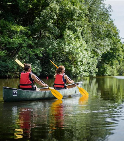 Activité canoë : camping l’Hermitage