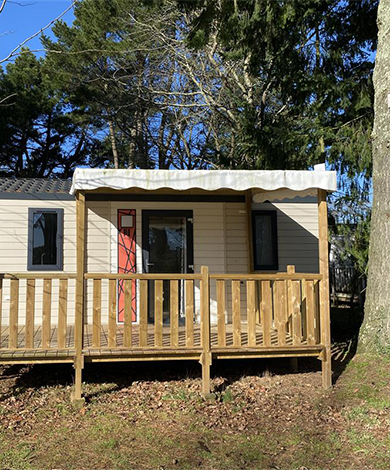 Mobil-home Bermudes en location du camping l’Hermitage en Bretagne