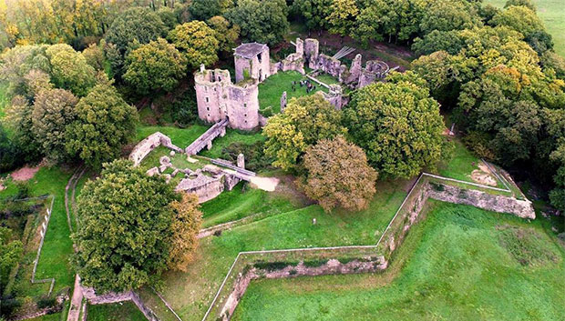 Château de Ranrouët, aux alentours du camping l’Hermitage près de Nantes