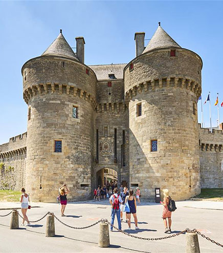 La cité médiévale de Guérande, aux alentours du camping l’Hermitage près de Nantes